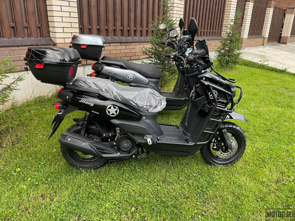 Скутер JILANG TANK 150 – мощность, стиль и комфорт
